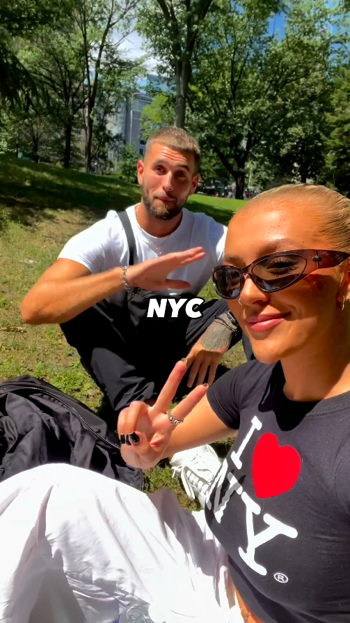 Love Island's Zachariah and Molly have been enjoying a New York trip