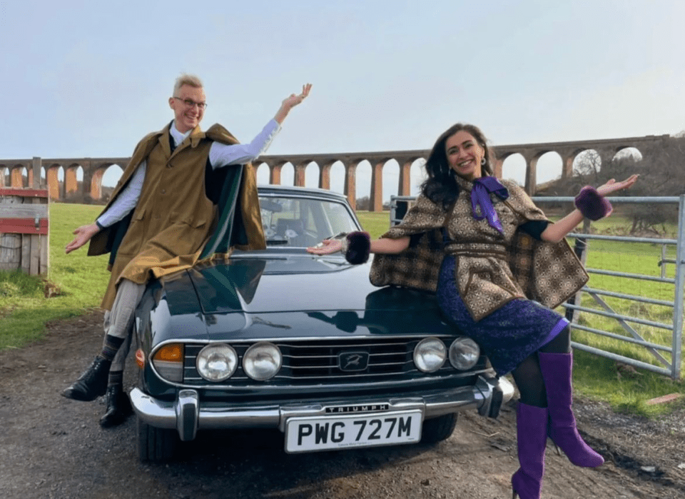 Roo was praised for her style while filming Antiques Road Trip earlier this month