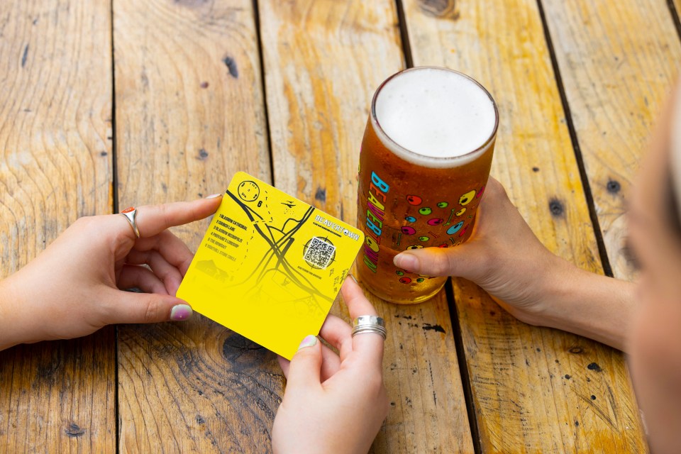 Beavertown Brewery has printed maps on special new beer mats