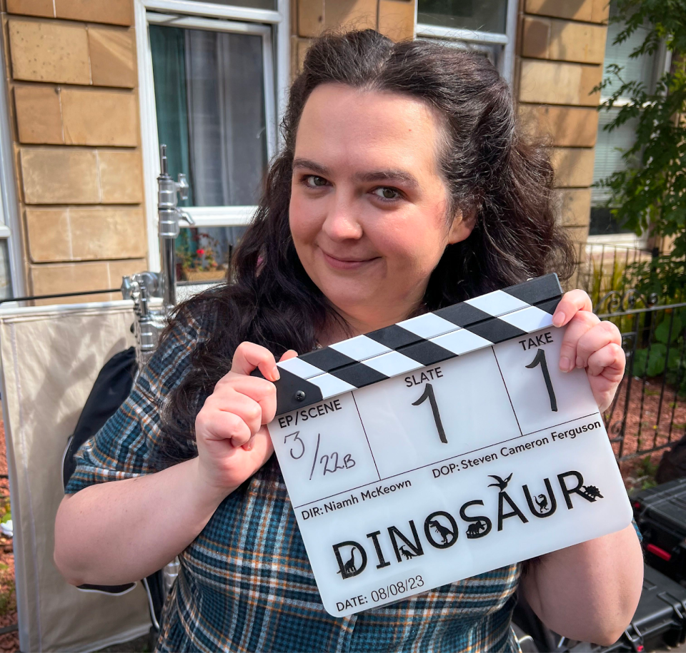 Dinosaur is a six-part series starring Scots comedian Ashley Storrie