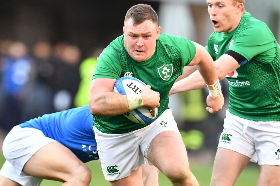 Ireland’s Dave Kilcoyne apparently eats up to four steaks at a time