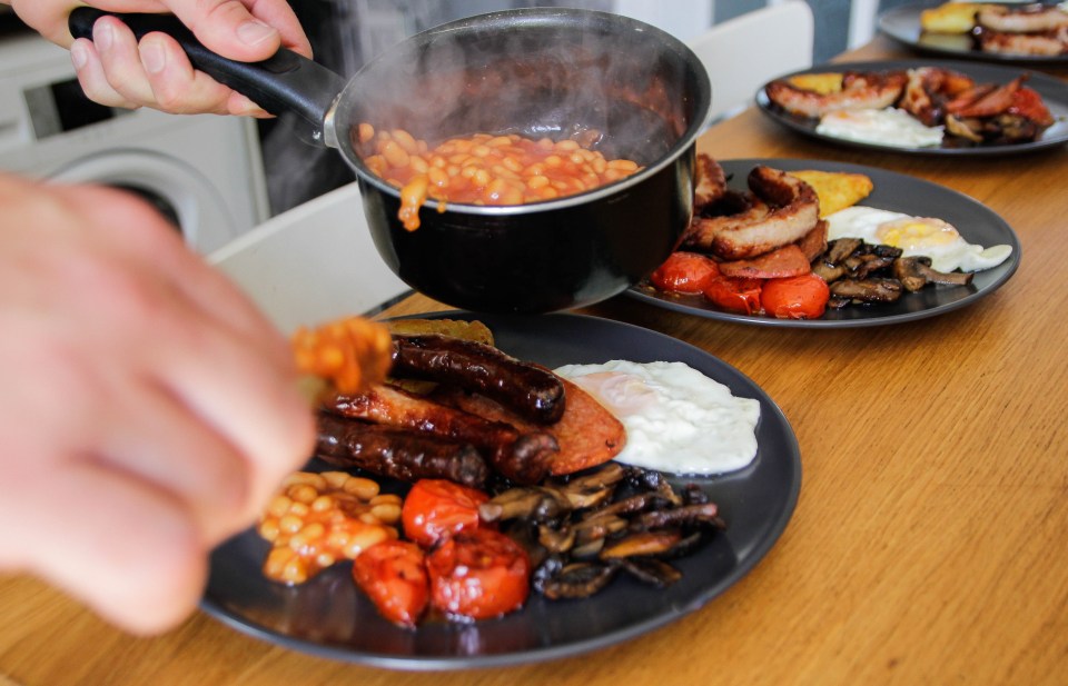 Fancy a fry-up? Make yours more nutrient dense by have lots of tomatoes, mushrooms and beans