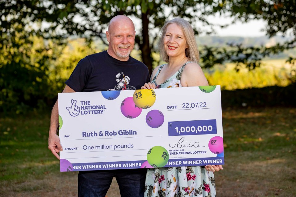 Ruth and Rob Giblin have put their big win to good use