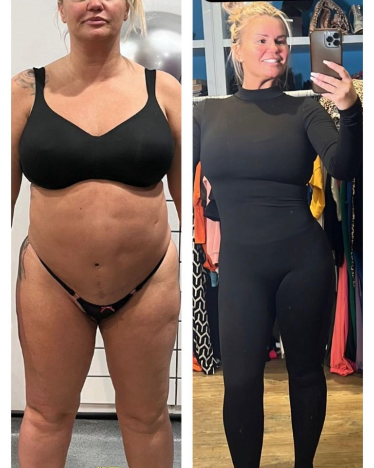 Kerry has revealed her impressive weight loss