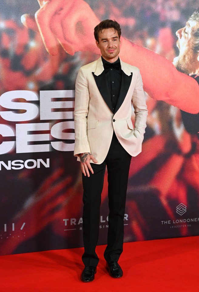 LONDON, ENGLAND - MARCH 16: Liam Payne arrives at the "All Of Those Voices" UK Premiere at Cineworld Leicester Square on March 16, 2023 in London, England. (Photo by Kate Green/Getty Images)