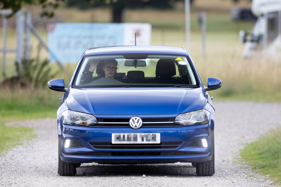 Lady Louise was spotted in a Volkswagen Polo this week