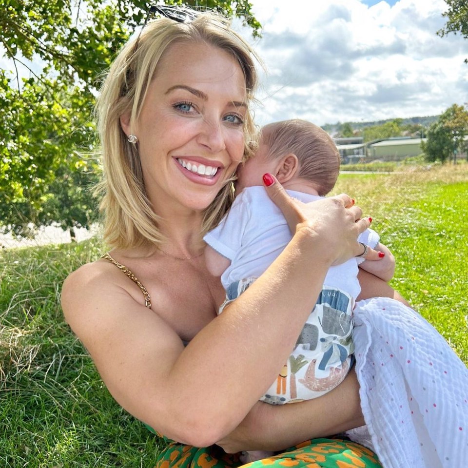 Laura Hamilton shared on Instagram that she was ‘honoured’ to be a godmother