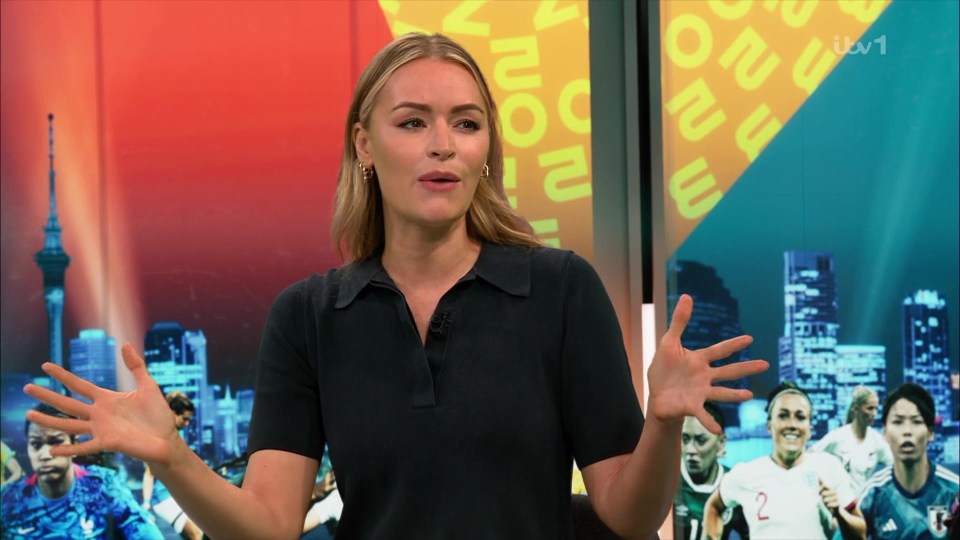 ITV Sport presenter Laura Woods has fronted their Women’s World Cup coverage