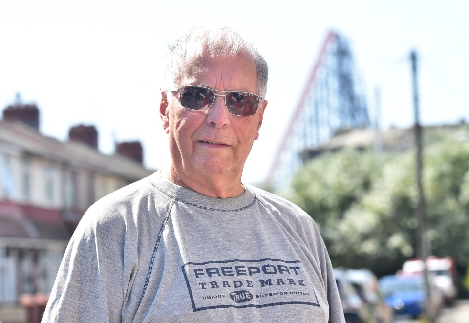 Kenneth Chatterton, 82, appreciates watching the firework shows for free