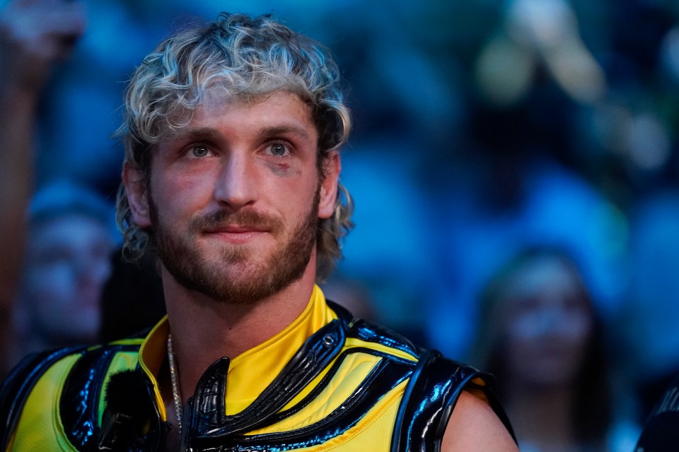 Jake Paul was cheered on by brother Logan - who was wrestling at WWE Summerslam a mere hours before the fight