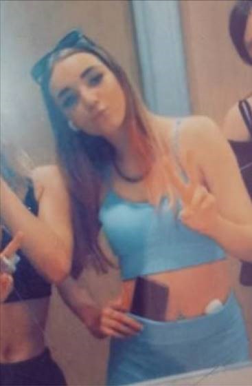 Grace, 16, was also last seen with Leah and may be wearing a blue two-piece outfit