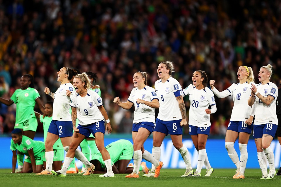 England beat Nigeria on penalties at the World Cup on Monday