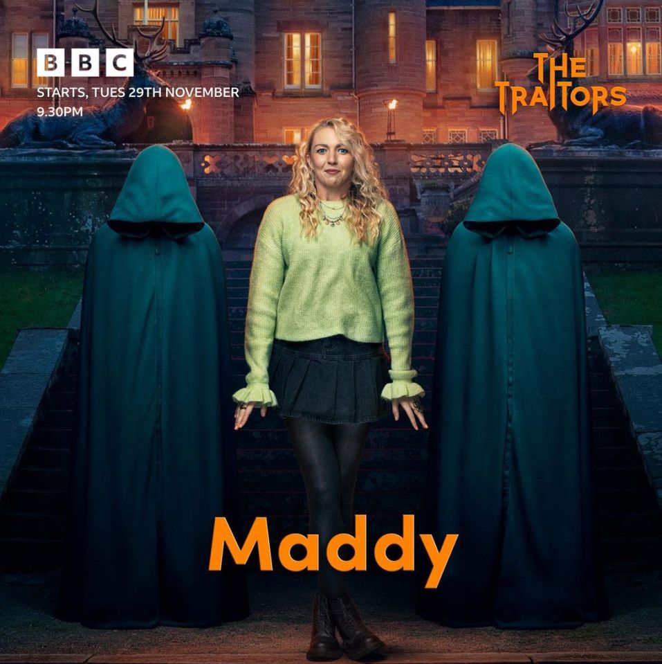 Maddy Smedley is best known for being on The Traitors