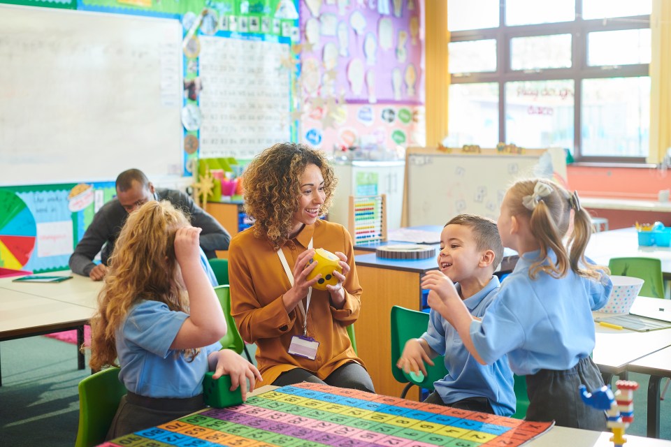 Teachers are always aware that the first day at 'big school' can be daunting for some kids, and will try their best to make them feel at ease