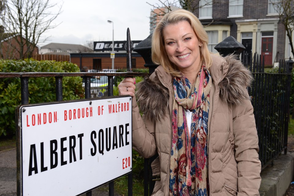 Gillian Taylforth is an iconic face on British television