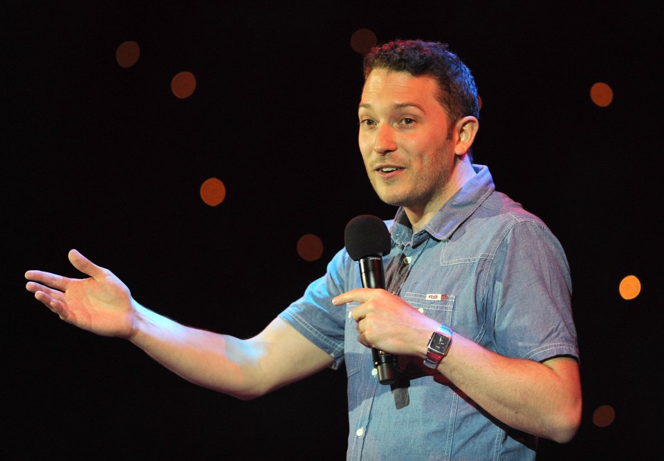 Jon Richardson turned into a pensioner as he filmed scenes for season 5 of Meet The Richardsons