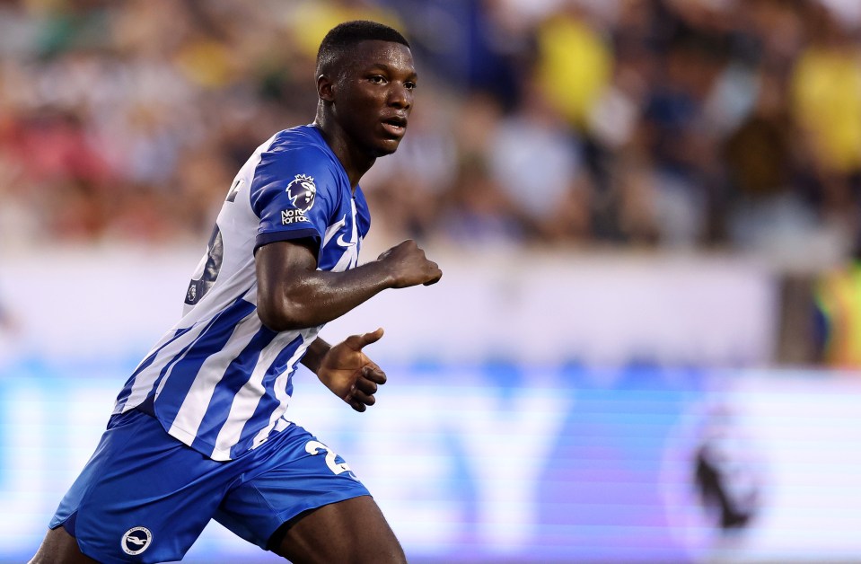 Brighton are demanding at least £100m for Caicedo