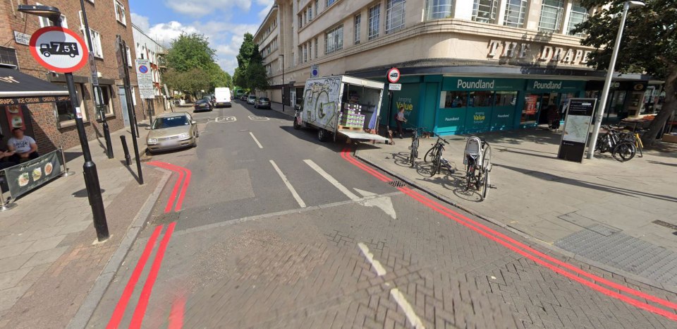 Police rushed to Axminster Road in Islington, North London