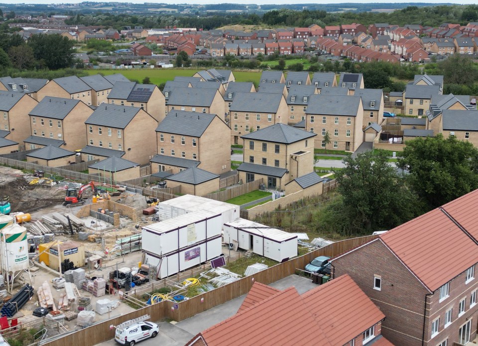 New homes are still being built