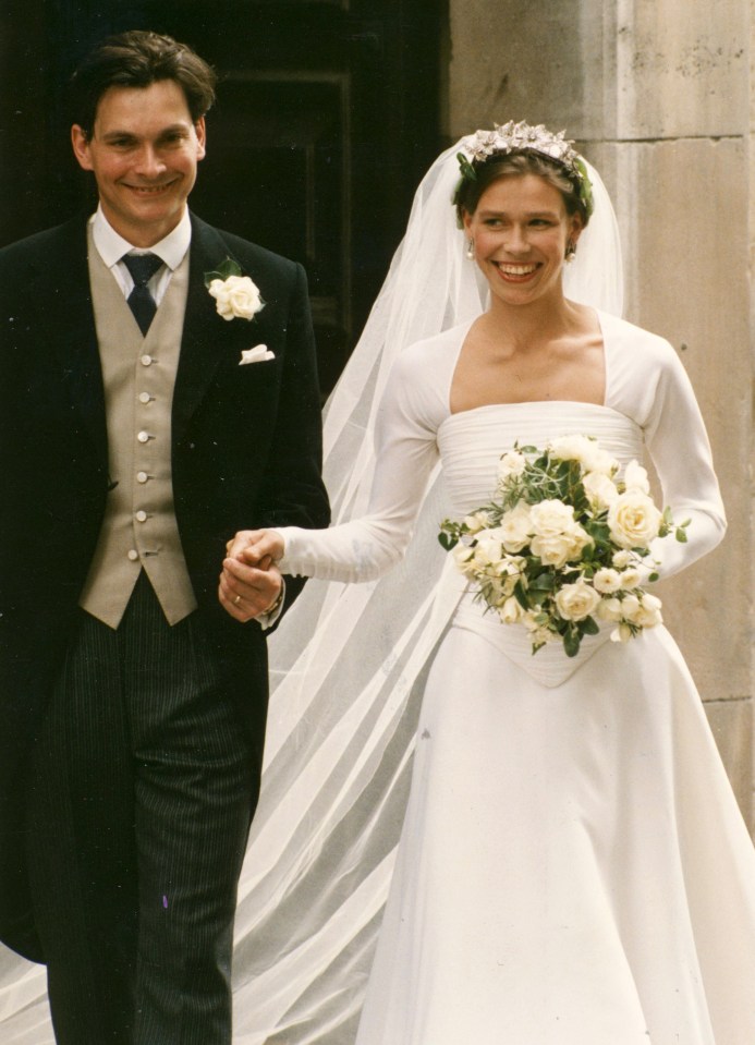 Lady Sarah Chatto and her husband Daniel married at St Stephen's Church in 1994