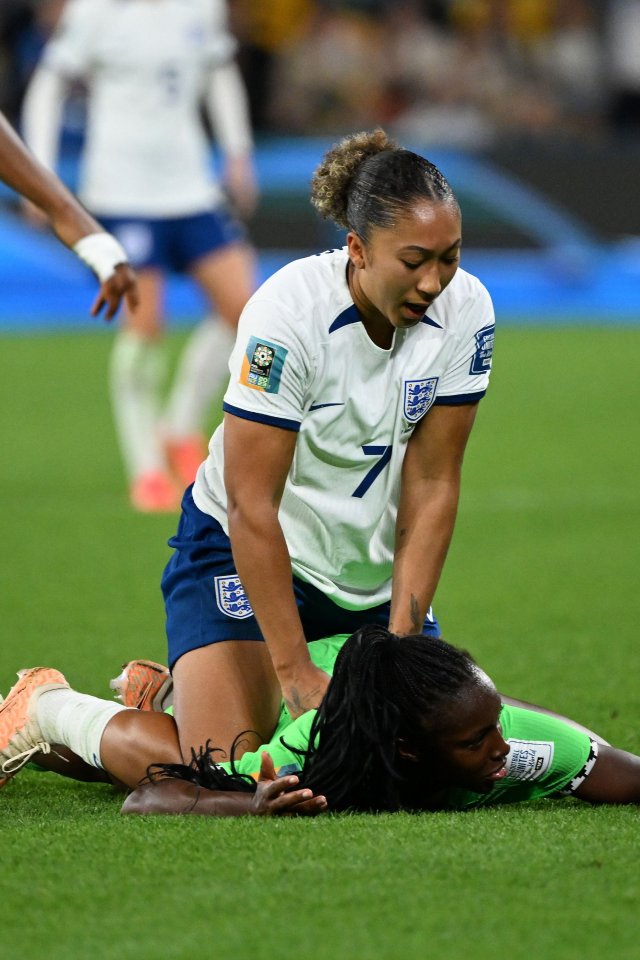 England will be without Lauren James for the clash after she was sent off against Nigeria