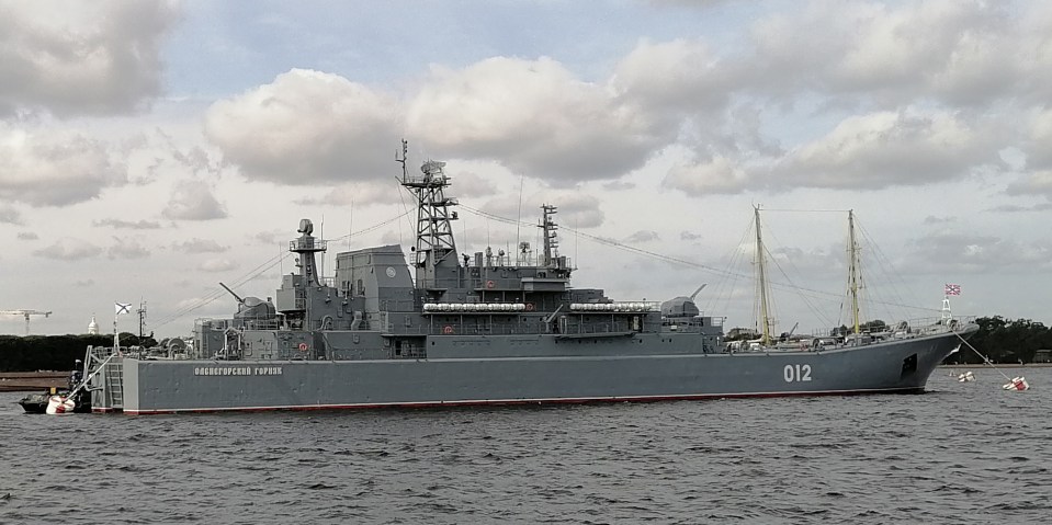 The targeted warship is said to have sustained significant damage