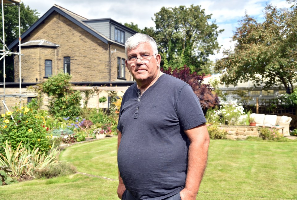 Peter Vowden slammed his neighbour's new 'roof terrace'