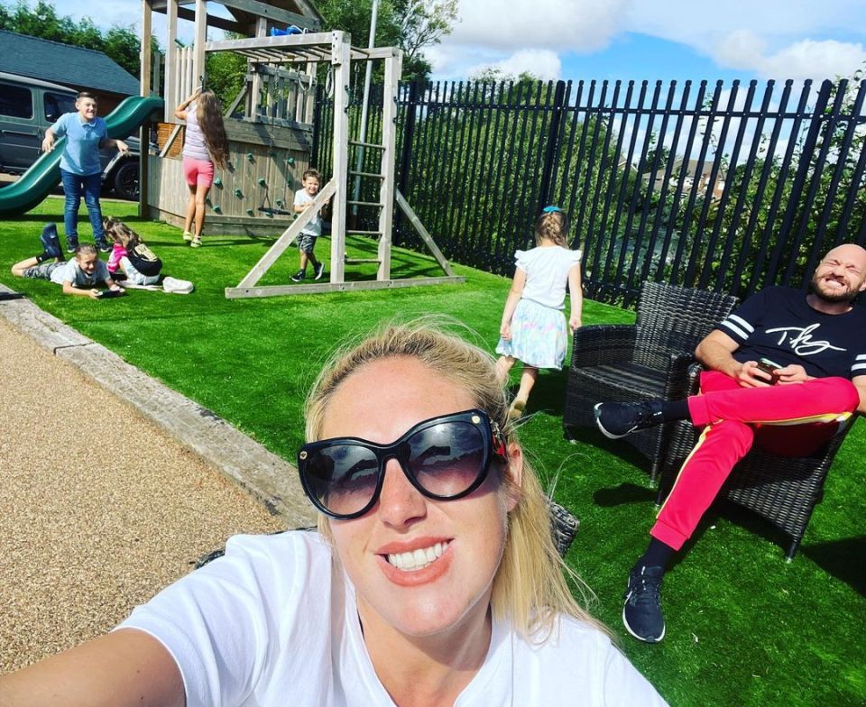 Mum-of-six Paris often shares snapshots of their busy family life on Instagram