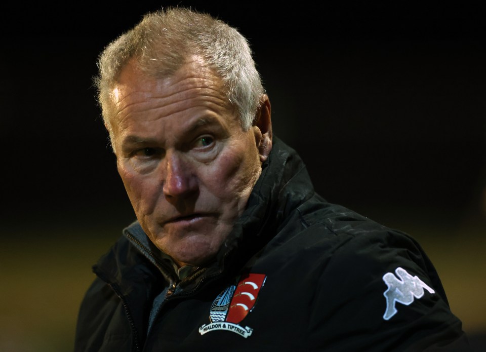 Peter Taylor has been sacked by Maldon & Tiptree