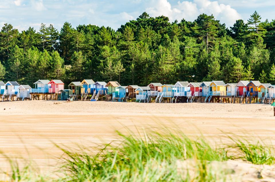 A seaside resort has one of the best beaches in the UK