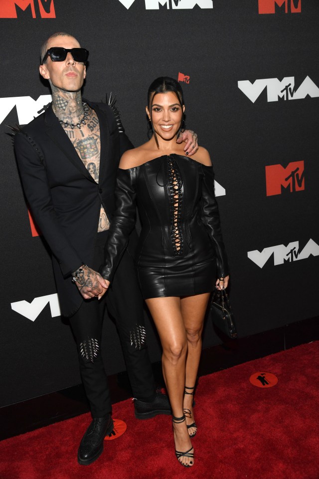 Kourtney and Travis Barker hooked up in 2021 and got married last year