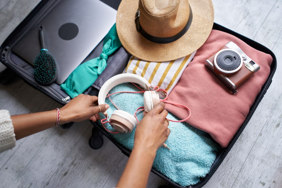 Layering can help passengers maximise the space in their suitcases