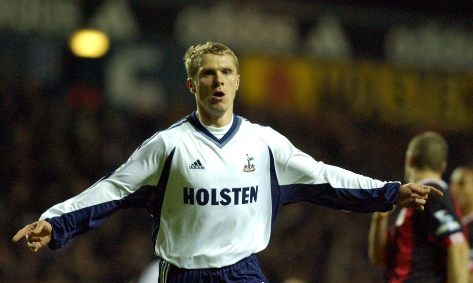 Rebrov spent four years on the books at Tottenham