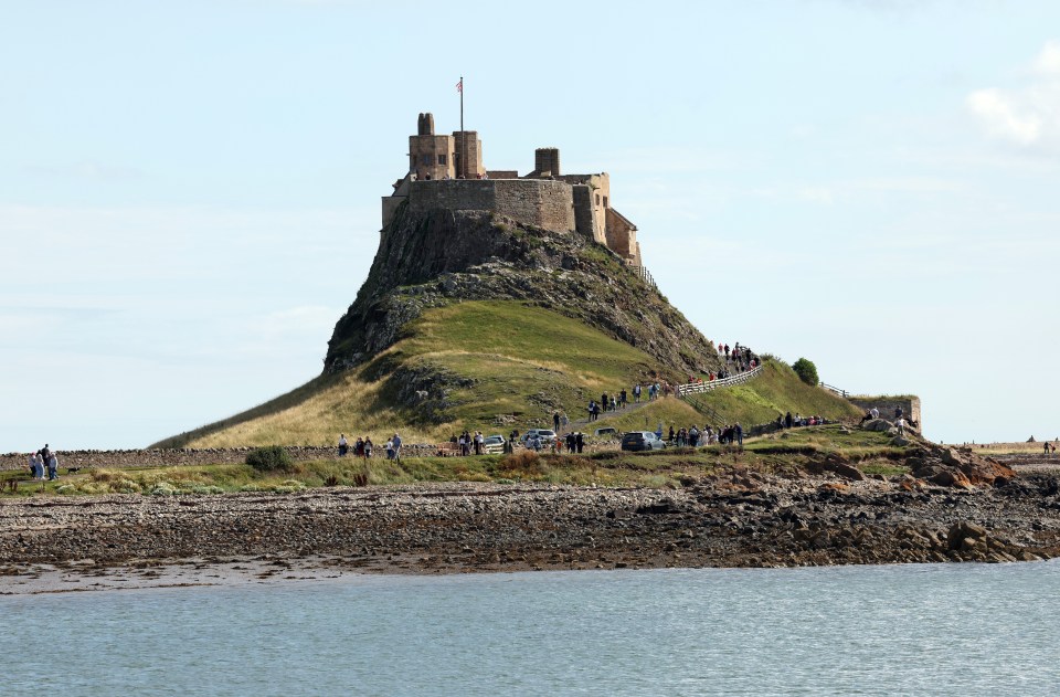 Lindisfarne Castle is a popular tourist attraction on the island