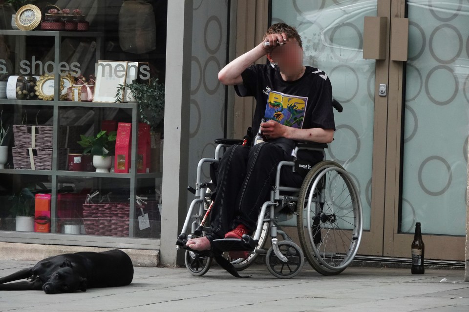 A resident of Bath say the town is blighted by drug use, rough sleeping and rowdy drunk tourists