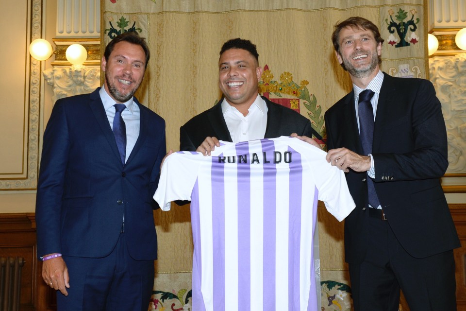 Ronaldo was all smiles when he arrived but is now looking to sell