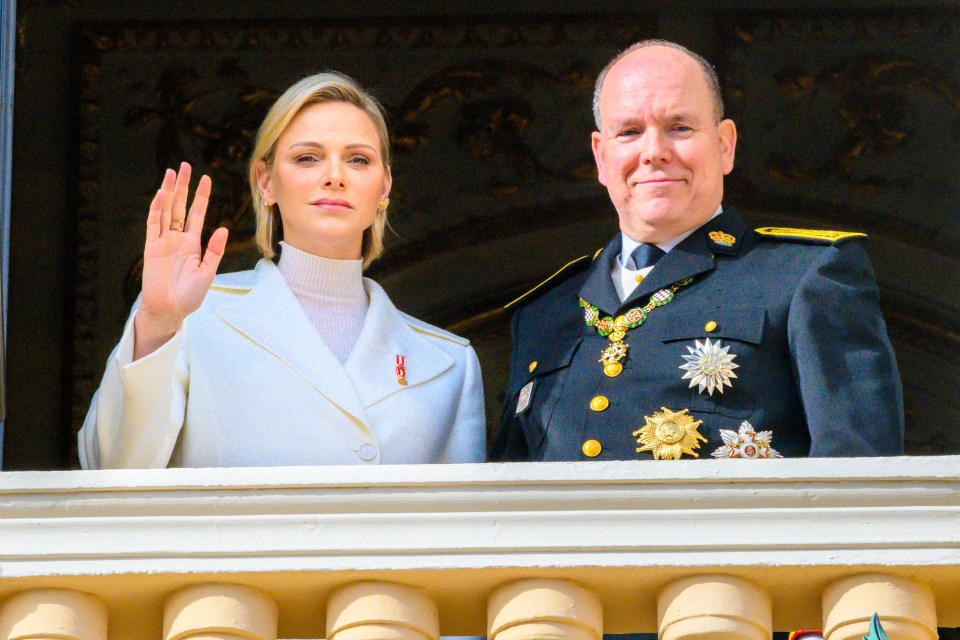 Princess Charlene is also close to her husband's eldest