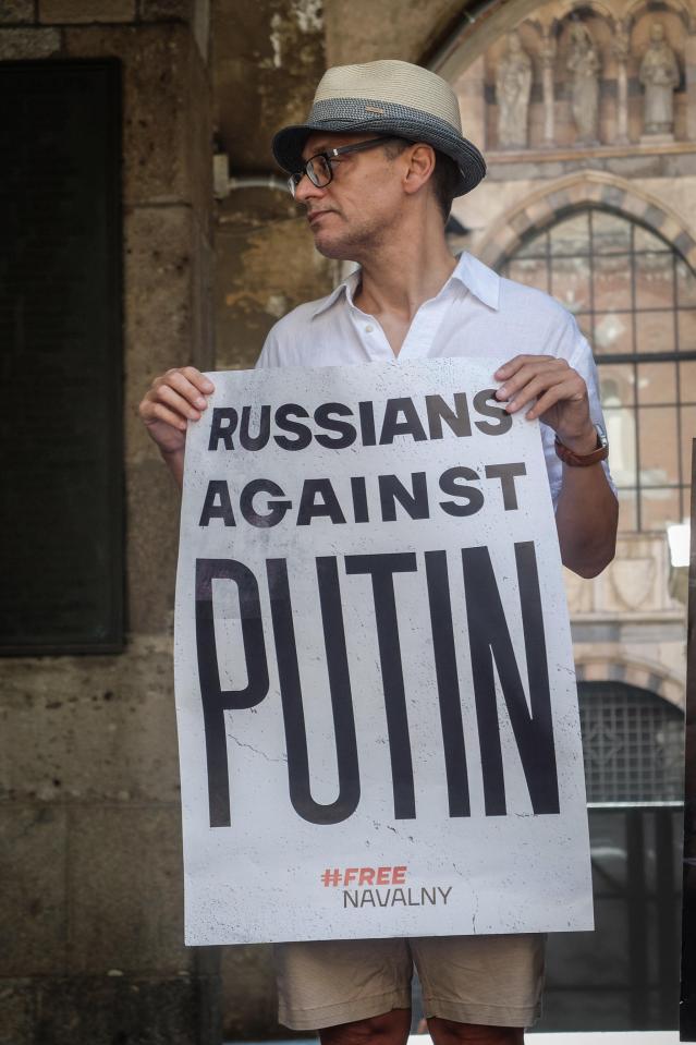 Many protesters or Putin critics have been jailed for speaking out against the Kremlin