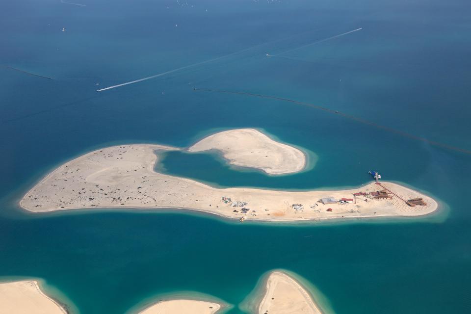 One of the islands left undeveloped since the 2008 financial crisis