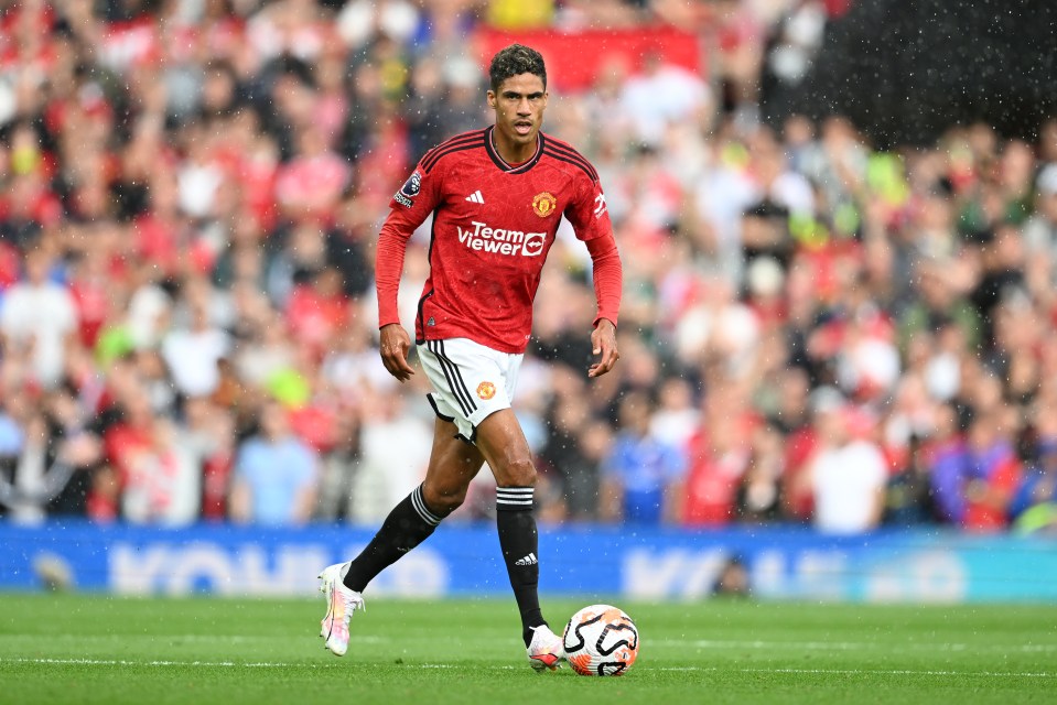 Raphael Varane could be out for up to six weeks