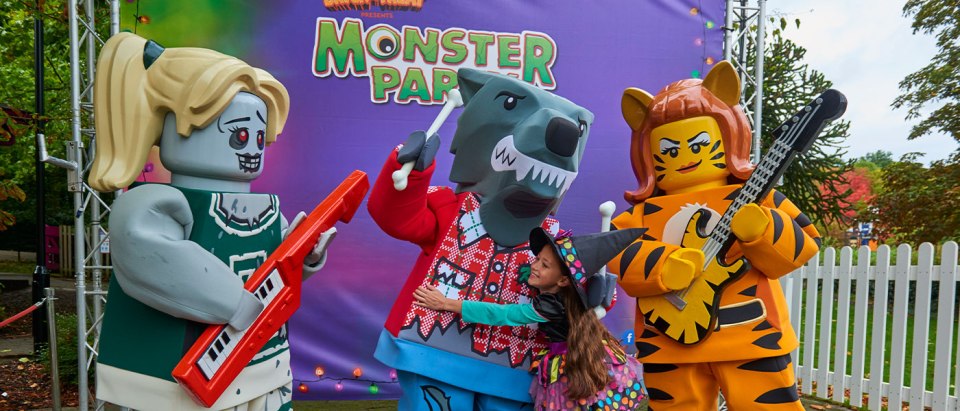 The LEGOLAND 'Monster Party' will include your overnight stay, park entry and access to all the Halloween-themed extras