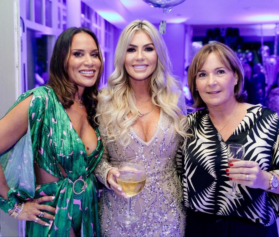 The Real Housewives star celebrated in luxury as she marked a major milestone