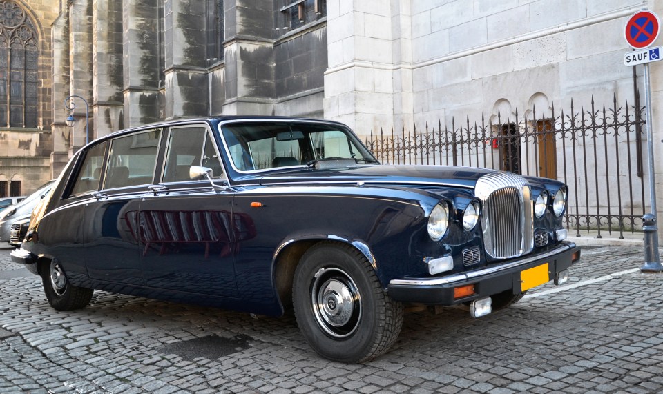 This Daimler limo was his first big buy