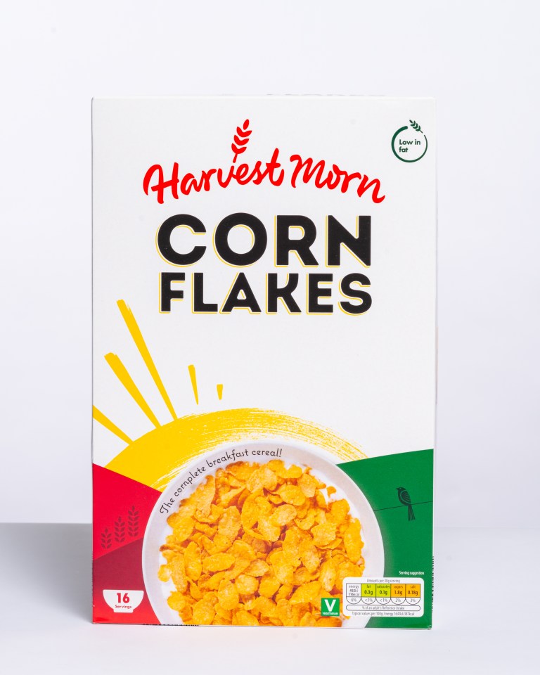 Aldi's corn flakes were another pleasant surprise in terms of flavour and price