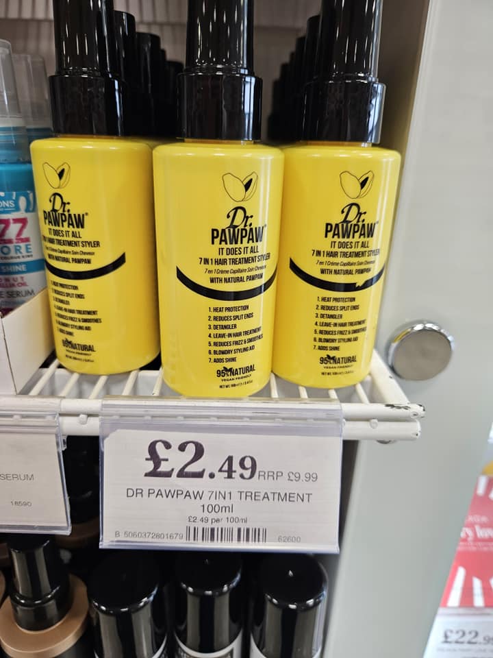 If you're a fan of hair care, you'll want to check this Dr. PawPaw buy out