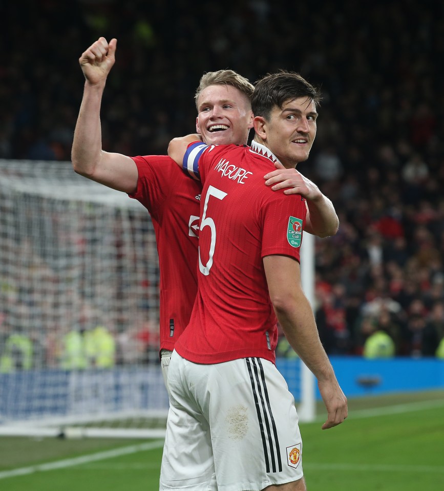 West Ham are hoping to complete a double swoop for Scott McTominay and Harry Maguire