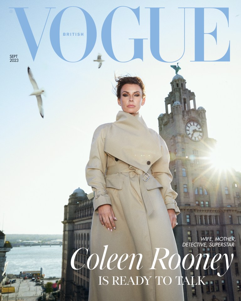 Coleen Rooney has opened up to Vogue