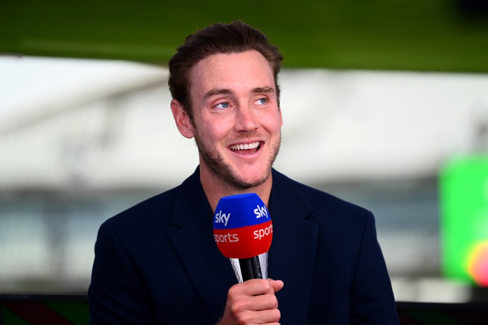 Stuart Broad has taken up a new role with Sky Sports