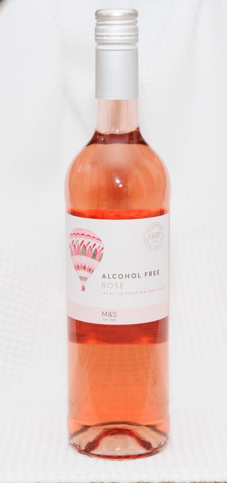 Alcohol-Free Rosé was not a bad booze-free beverage at all