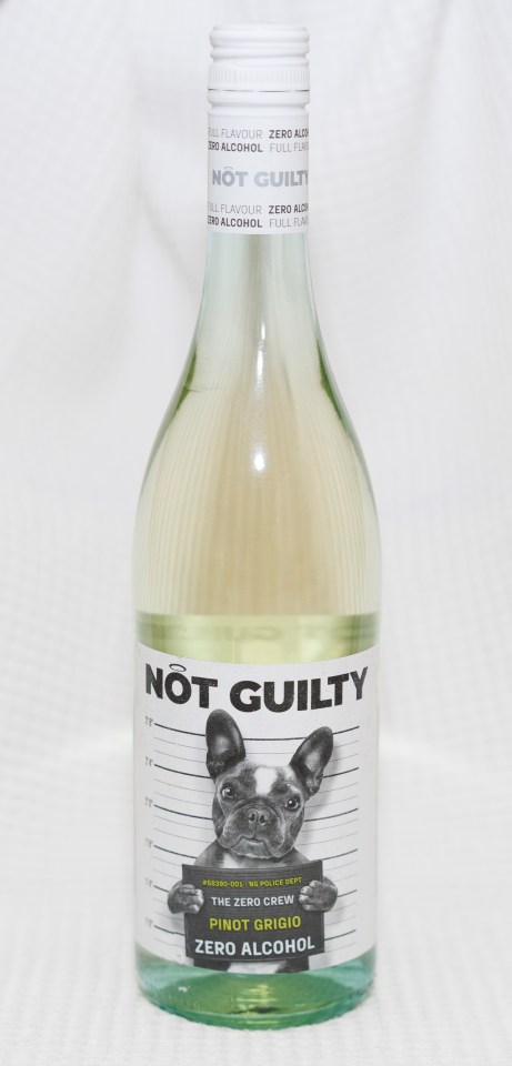 Not Guilty Pinot Grigio scored full marks